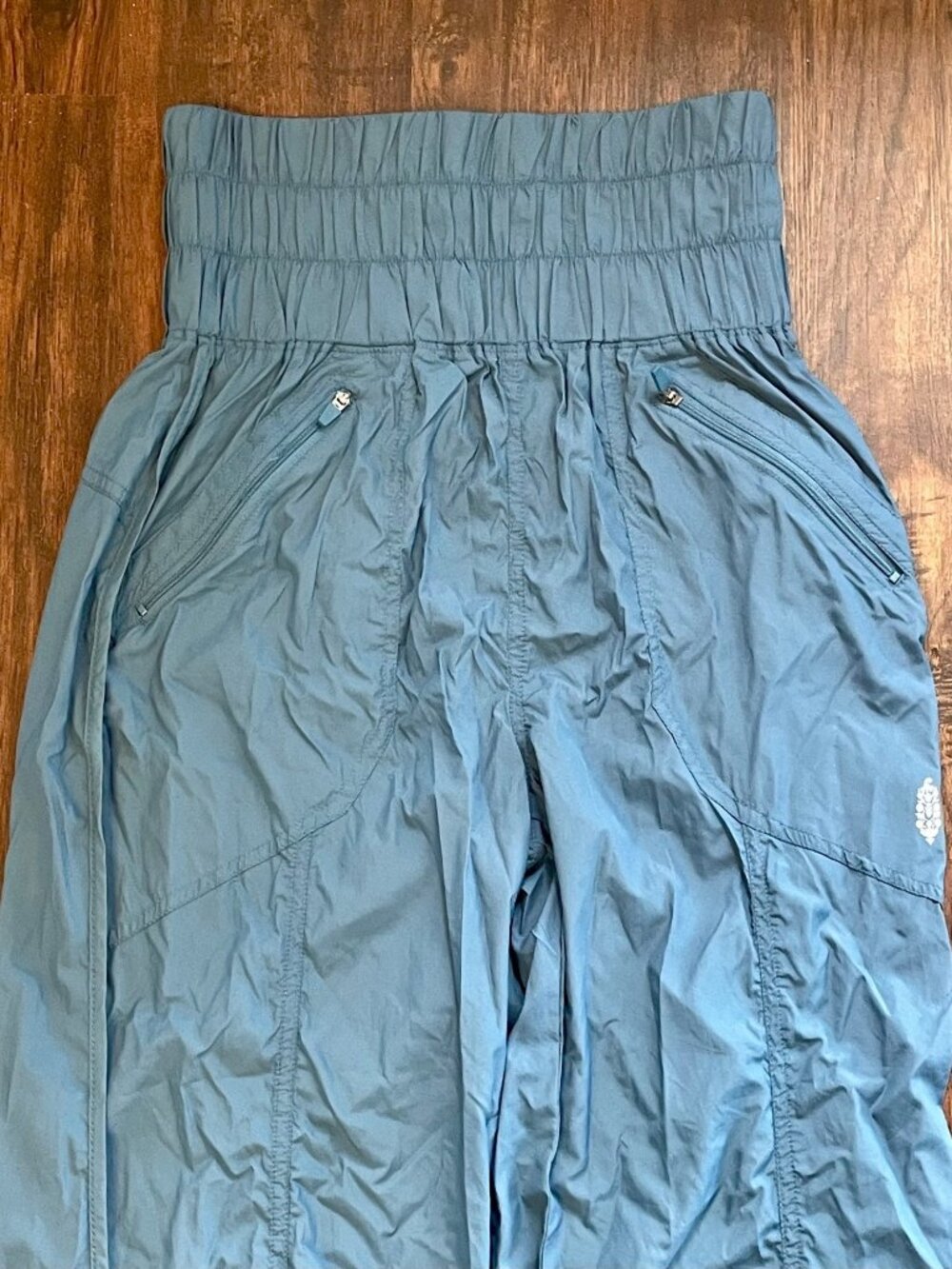 Free People FP Movement The Way Home Joggers in Coastline Teal - Picture 4 of 13